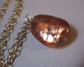Sunstone Gold Filled Necklace