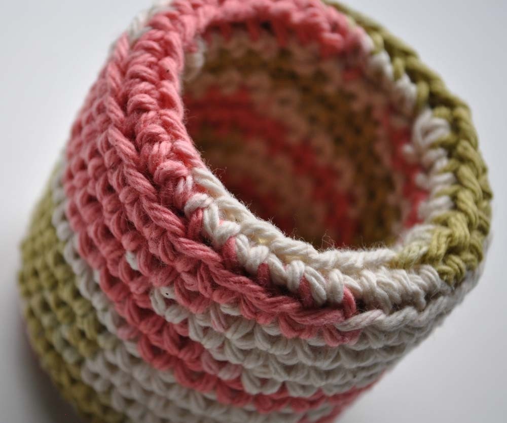 Anything Cup - Medium Size - Sage, Rose Pink, Natural
