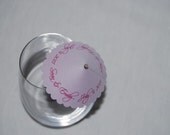Personalized Cocktail Umbrellas (1 Lovely Lavender Sample)