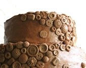 Chocolate Candy Vintage Buttons 100