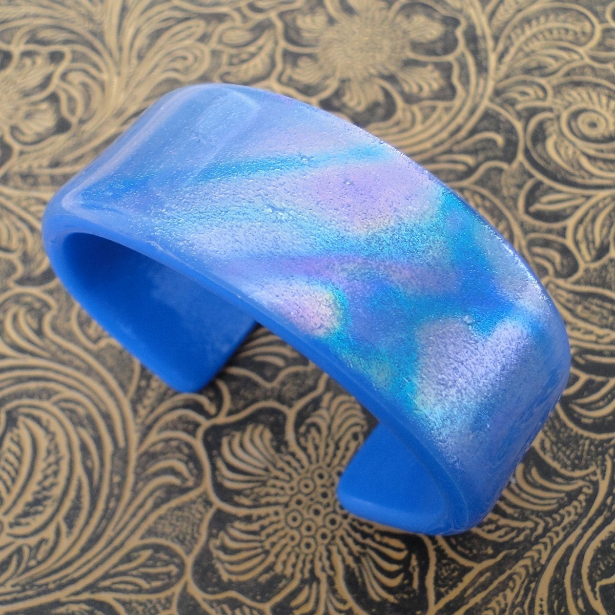 Fairy Dust Dichroic Glass Bracelet