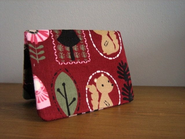 Card Wallet - Woodland Squirrels