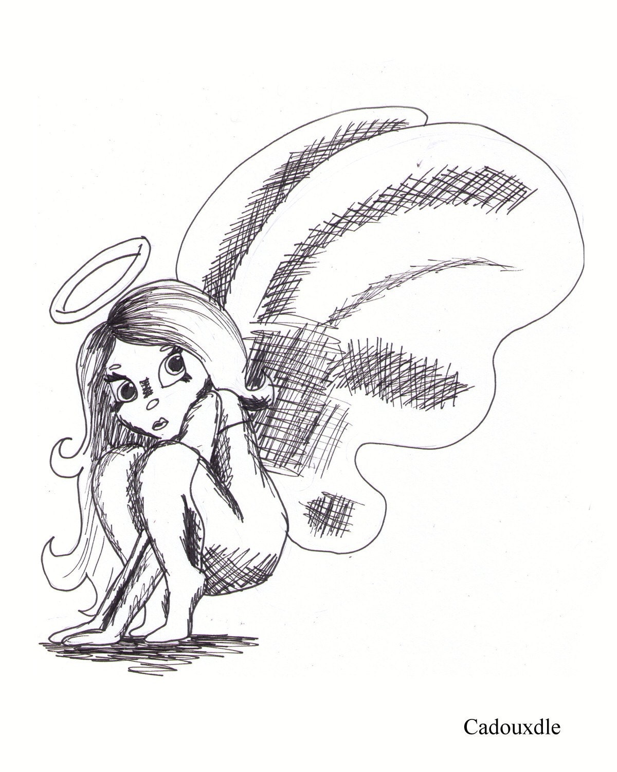 Angel 8x10 print