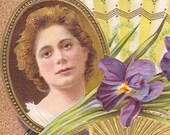 Vintage Embossed Postcard Early 1900's (fpc208)