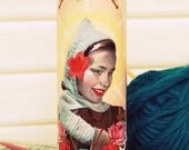 Patron Saint of Knitting Prayer Candle-St. Lucy