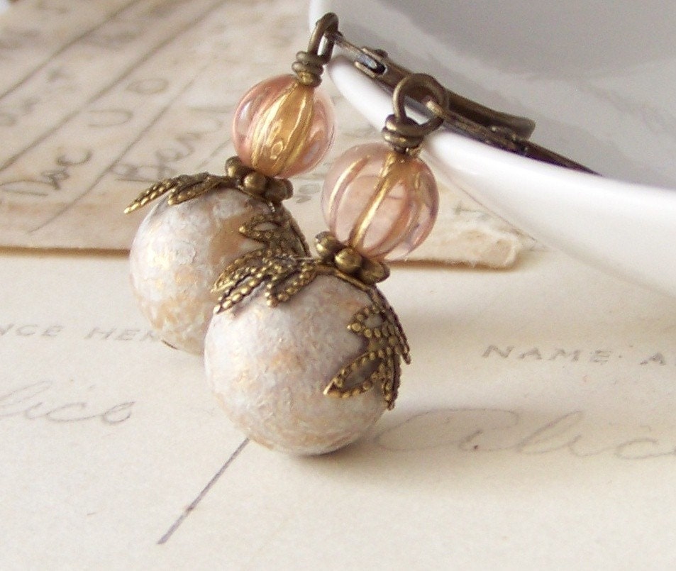 Romantic Rounds - earrings
