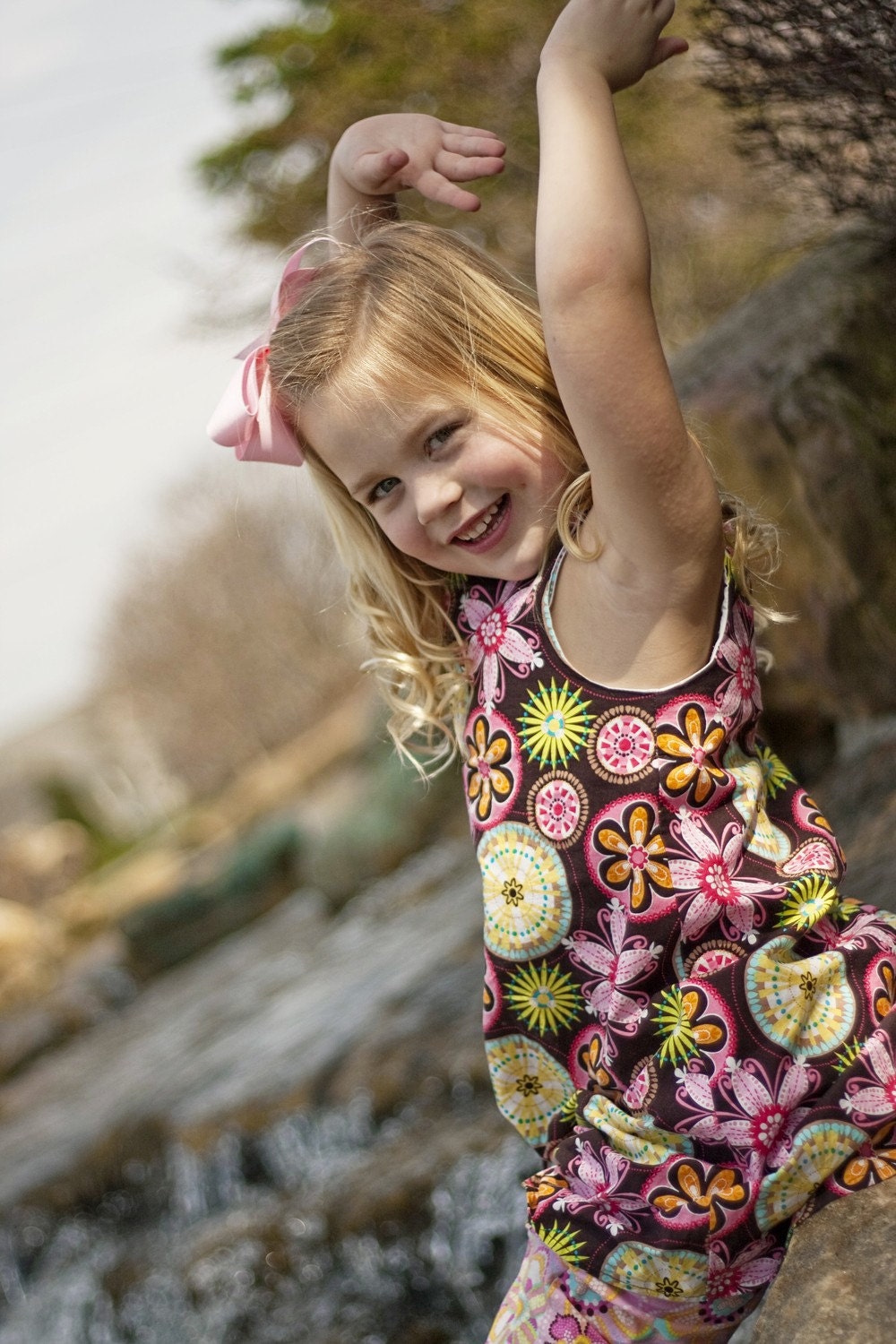 Aline Dress Carnival Bloom Birthday 1st 0 6 months thru 6