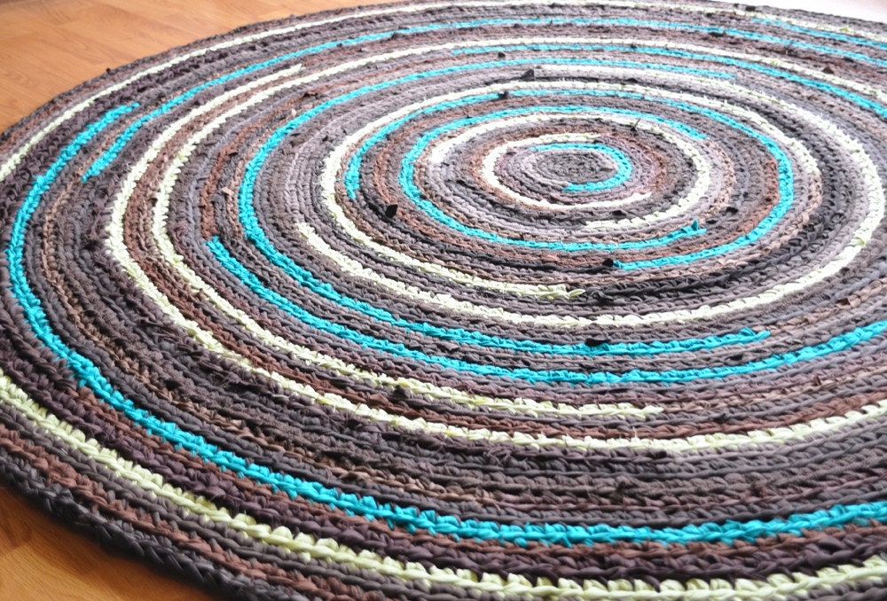 EKRA Custom Made Crochet Rug 5 feet