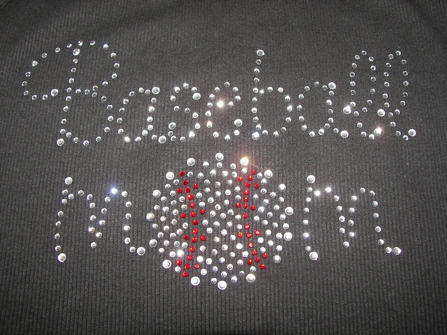Baseball Mom BLING Tee or Tank--Lots of Sparkle-Can be personalized