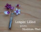 Custom Blossom Pin - Design Your Own - Match Any Outfit