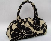 Doctor Bag - Black Floral