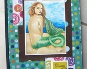 Mermaid Dreams Altered Composition Book