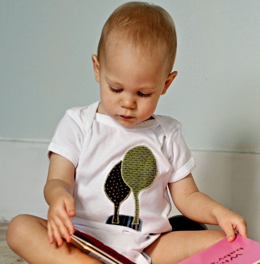 Custom Spring Trees organic cotton onesie