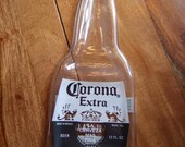 CORONA Fused Flat Beer Bottle for Spoon Rest or Cheese Tray