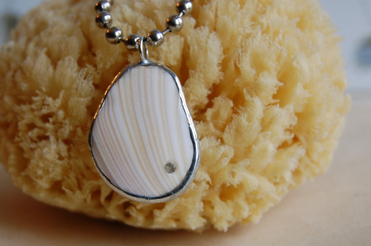 Large North Carolina Shell Necklace