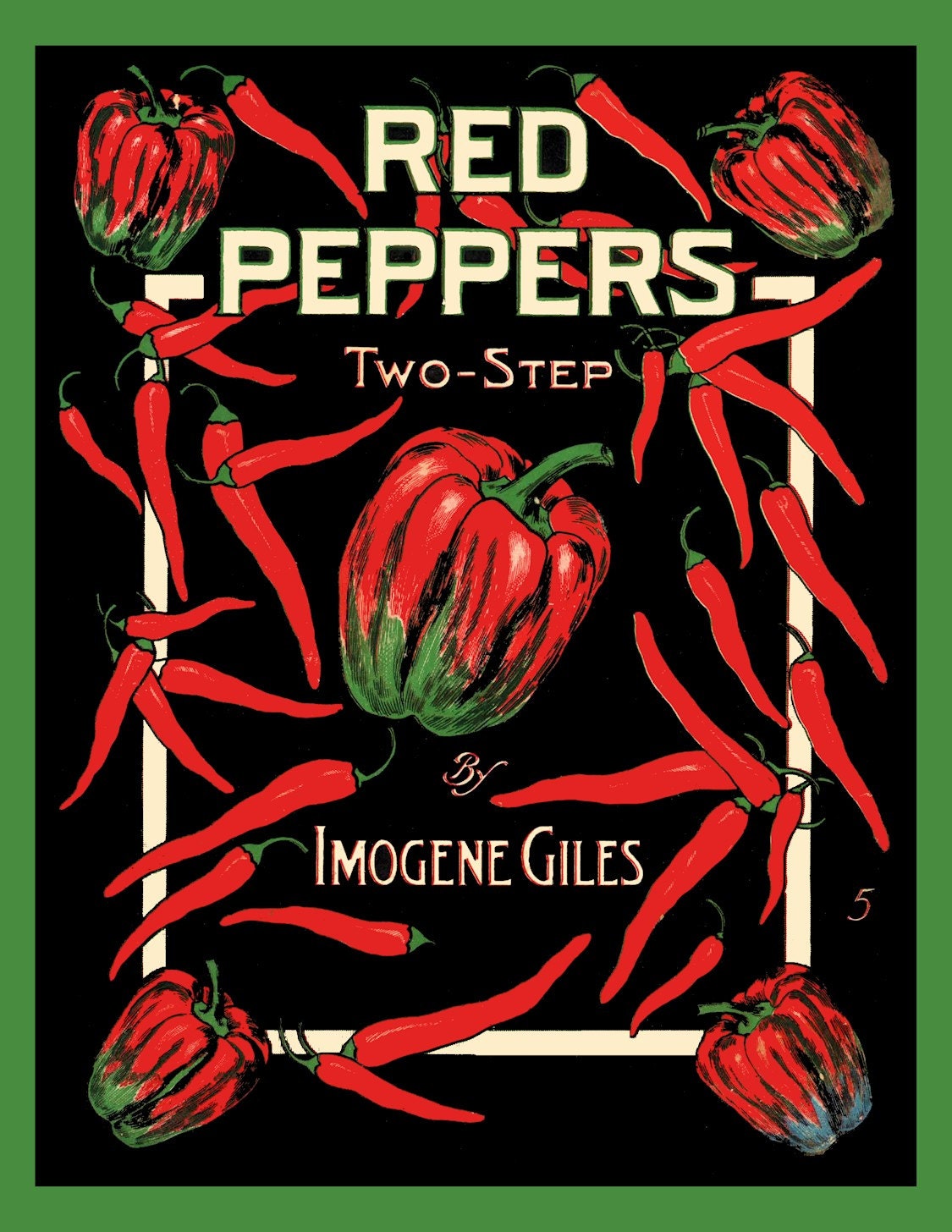 Red Chili Peppers Refrigerator Magnet - FREE US SHIPPING