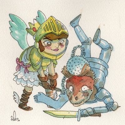 Athena - original NES illustration