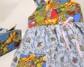 Toddlers Sundress Jumper with Matching Purse