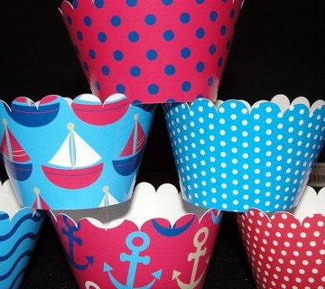 Sailor Cupcake wrappers