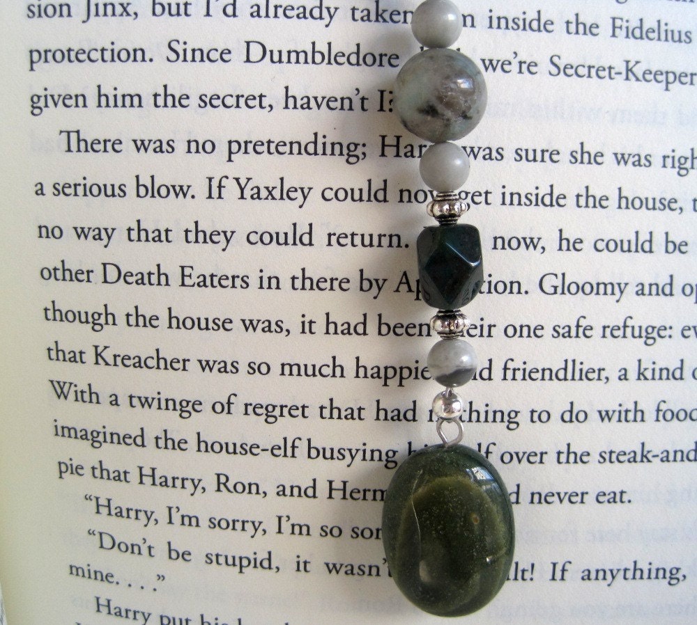 Agate Bookmark Stone Shepherds's Hook