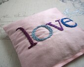 Sachet filled with Lavender and Hand Embroidered by Dolce Dreams