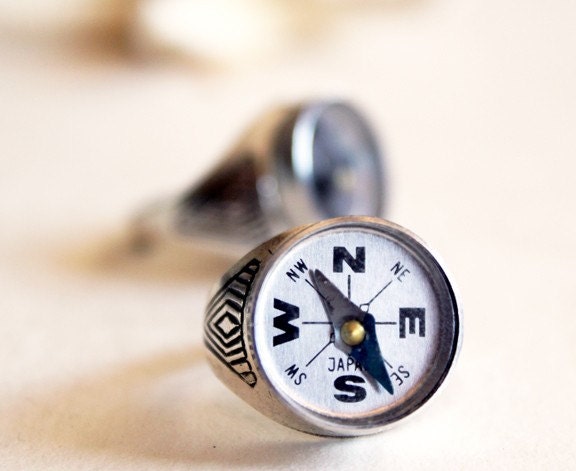 Nautical Compass Ring