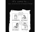 So This Is What It's Come To... a comic zine about the trials and tribulations of ok cupid