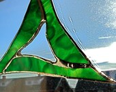 an amazingly green photosynthetic suncatcher--- a stained glass trilogy