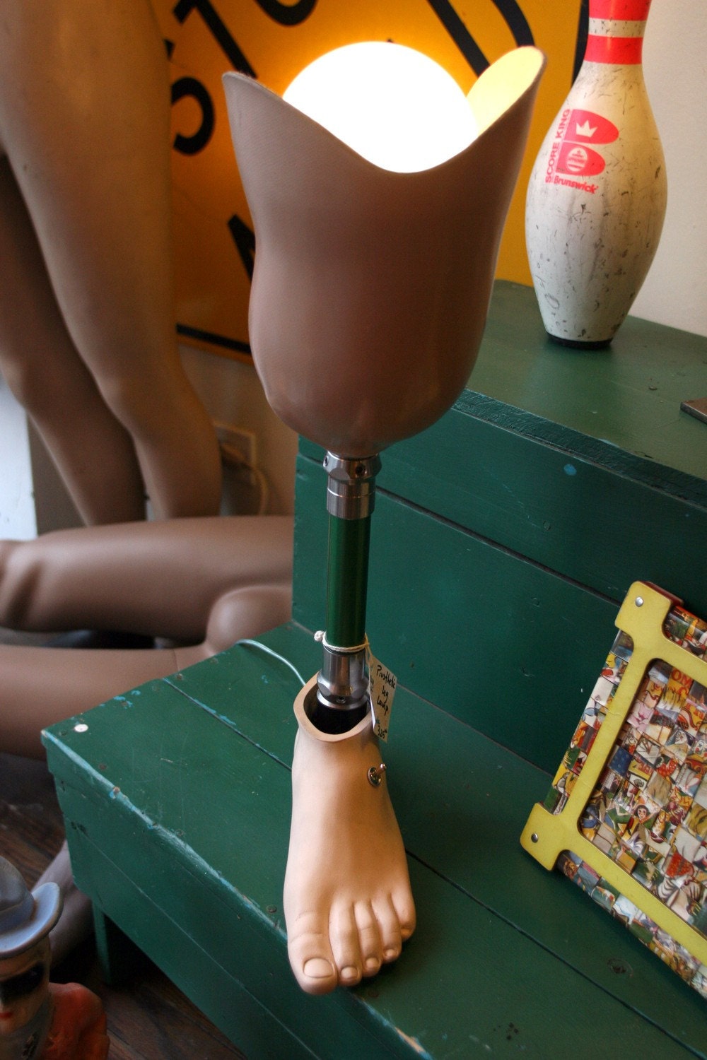 Prosthetic Leg Lamp