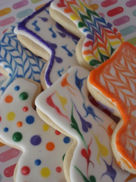 Symphony Cookies - (18) One and a half  Dozen Musical Cookies