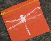 Hemp Wallet Coin Purse Dragonfly