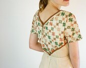 1950s Wiggle Dress / 50s Sheath Dress by Marji Low