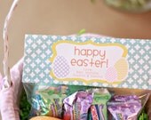 Easter Treat Bag Tags: Patterned Eggs - Printable PDF