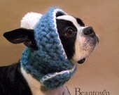 The Abominable Snow Bean Dog Hat Custom Colors