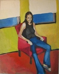 Susie in her Grandmother's Chair