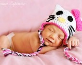 Hello Kitty Earflap Hat