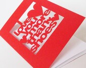 Papercut Anniversary or Wedding Day Greetings Card - I Love You More Than Shoes