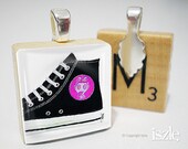 Scrabble Pendant - Sneaky (OMP150) - Scrabble Tile Pendant Charm Necklace