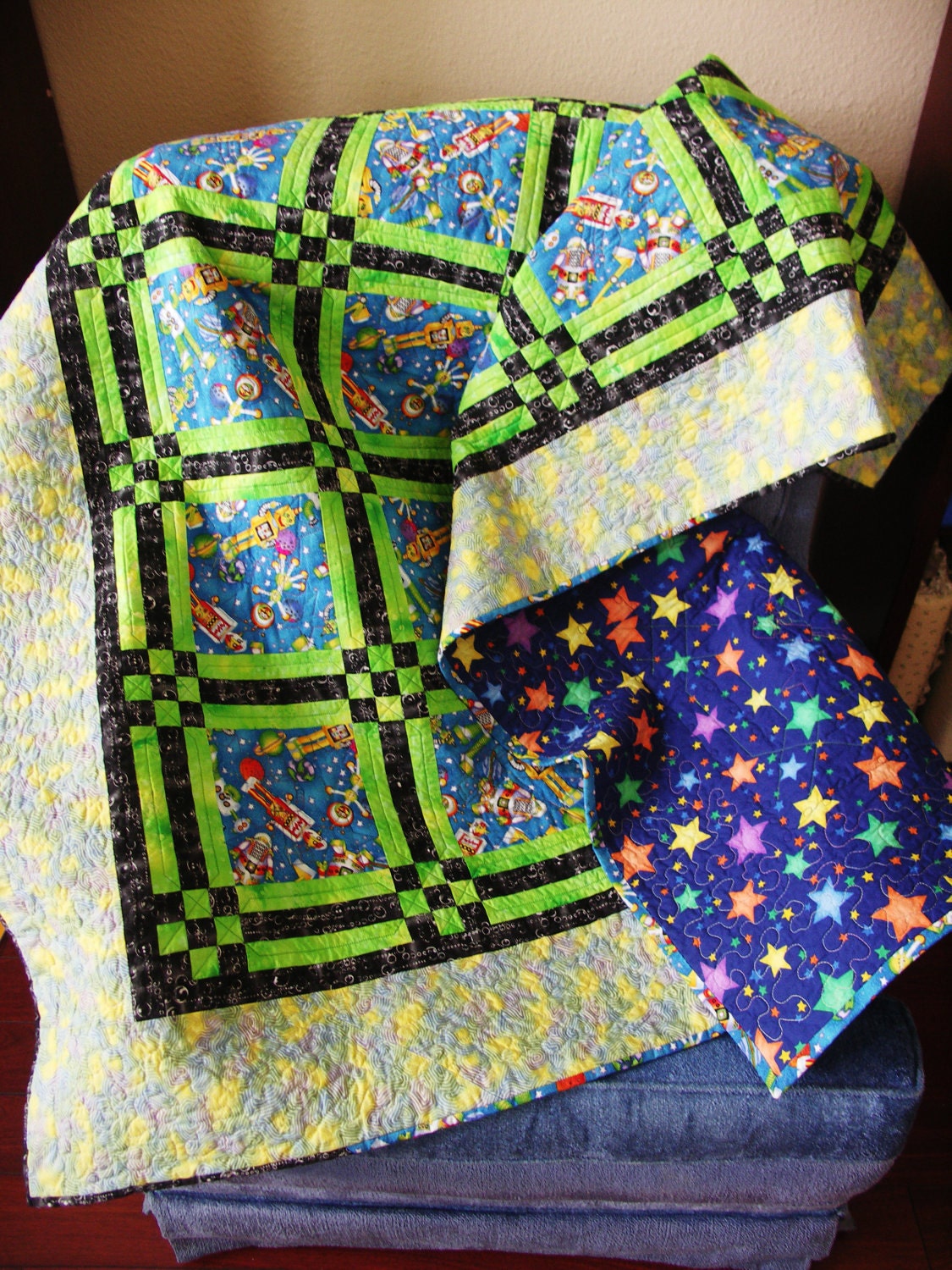 Mr. Roboto Boys' Quilt