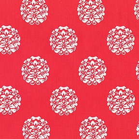Michael Miller Fabric Paula Prass Woodland Delight Coral Bloom pink Flower 1 Yard More Available