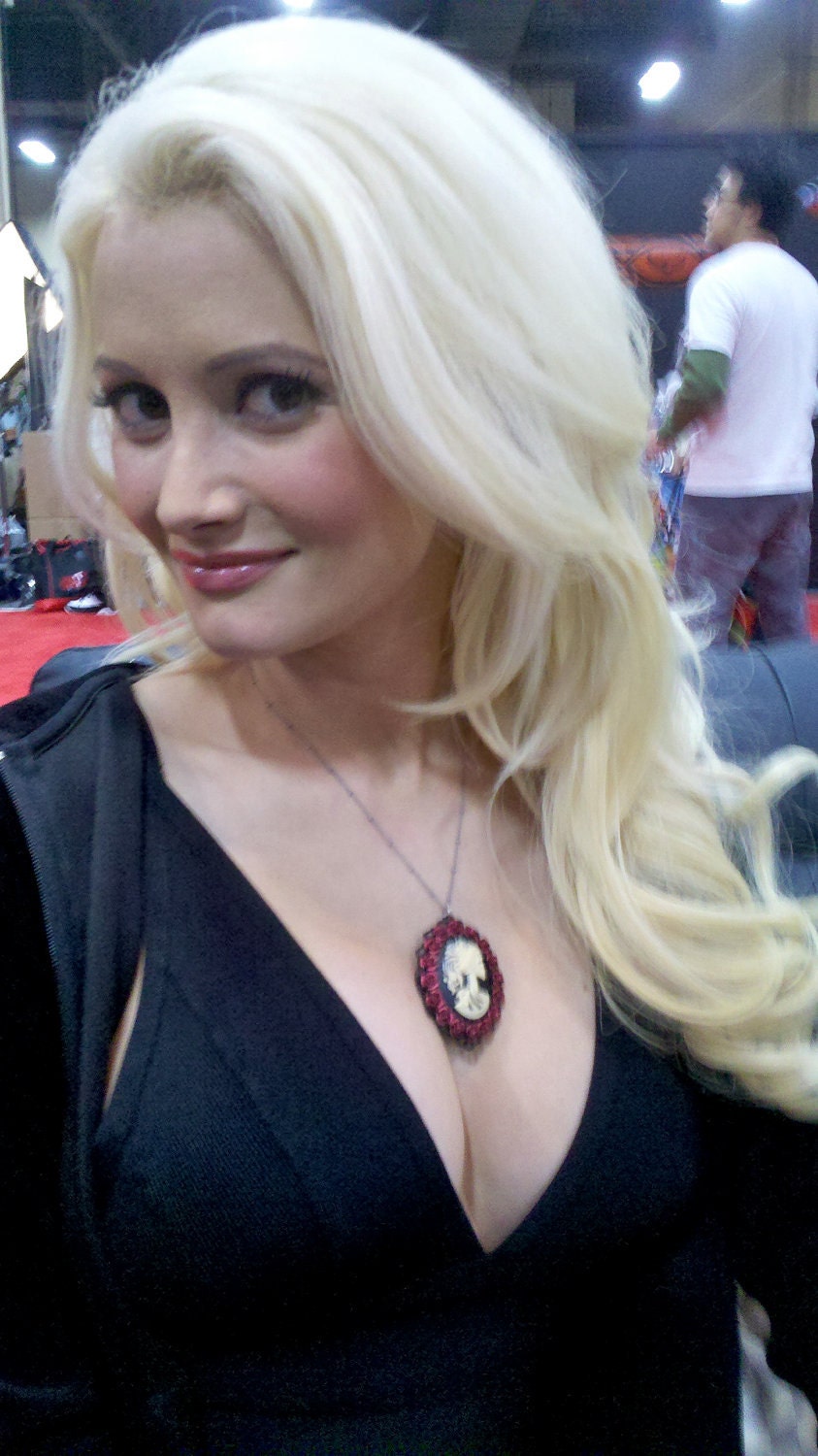 Skeletal Goddess Necklace, "Persephone's Return"