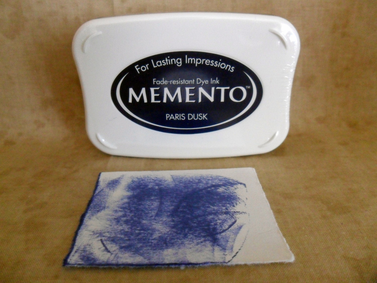 Memento Paris Dusk Navy Blue Midnight Dye Ink Stamp Pad by Tsukineko-FREE SHIPPING