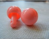 15mm Pink Ball Nose  for Plush Stuffed Animals 10 Pieces