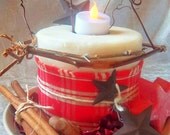 Soy Wax Dipped Toilet Paper Air Freshener Cinnamon Sticks Fragrance Oil
