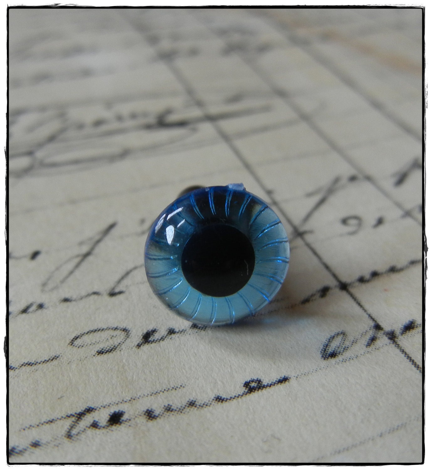 9mm Blue Owl or Troll Safety Eyes for Plush Stuffed Animals 10 Pieces