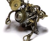Steampunk Sculpture -  Airship Beholder Robot - Relic 2nd