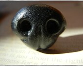 25mm Black  Dog Nose for Plush Stuffed Animals 10 Pieces