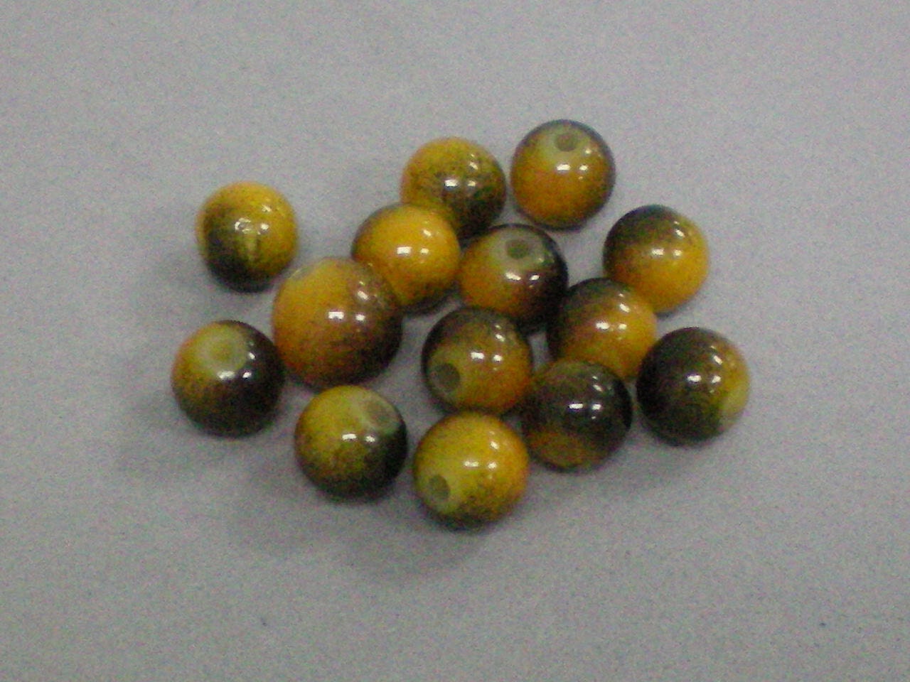Black and Gold Beads