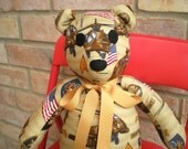 Teddy Bear US Army Reduced