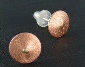 Copper Stud Earrings